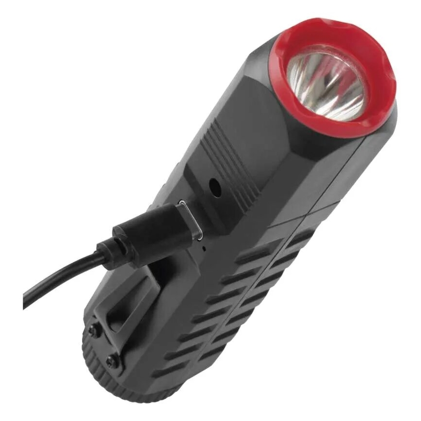 LED Oplaadbare zaklamp LED/USB/3,7V 120 lm 400 mAh