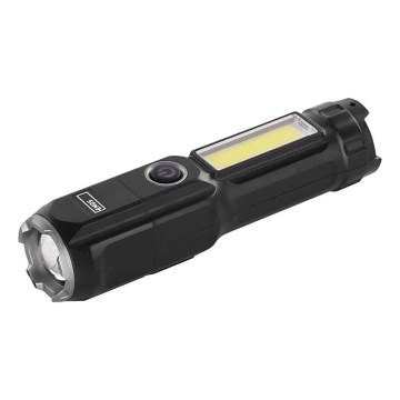 LED Oplaadbare zaklamp LED/USB/3,7V IP44 150 lm 1200mAh