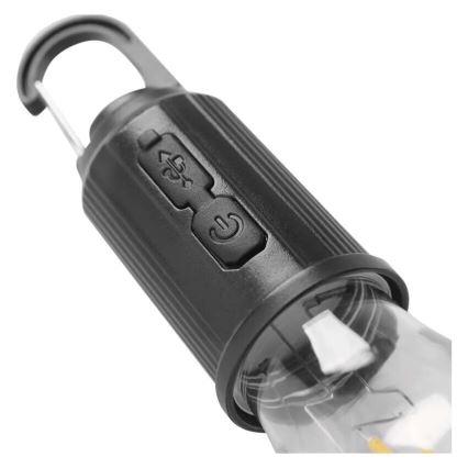 LED Oplaadbare zaklamp LED/USB IP44 90 lm 400mAh