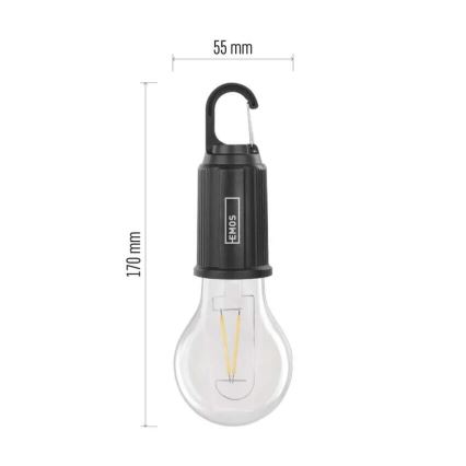 LED Oplaadbare zaklamp LED/USB IP44 90 lm 400mAh