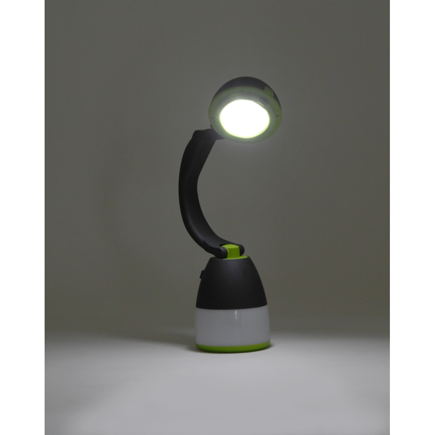 LED Oplaadbare zaklamp met powerbank LED/3W/1500mAh