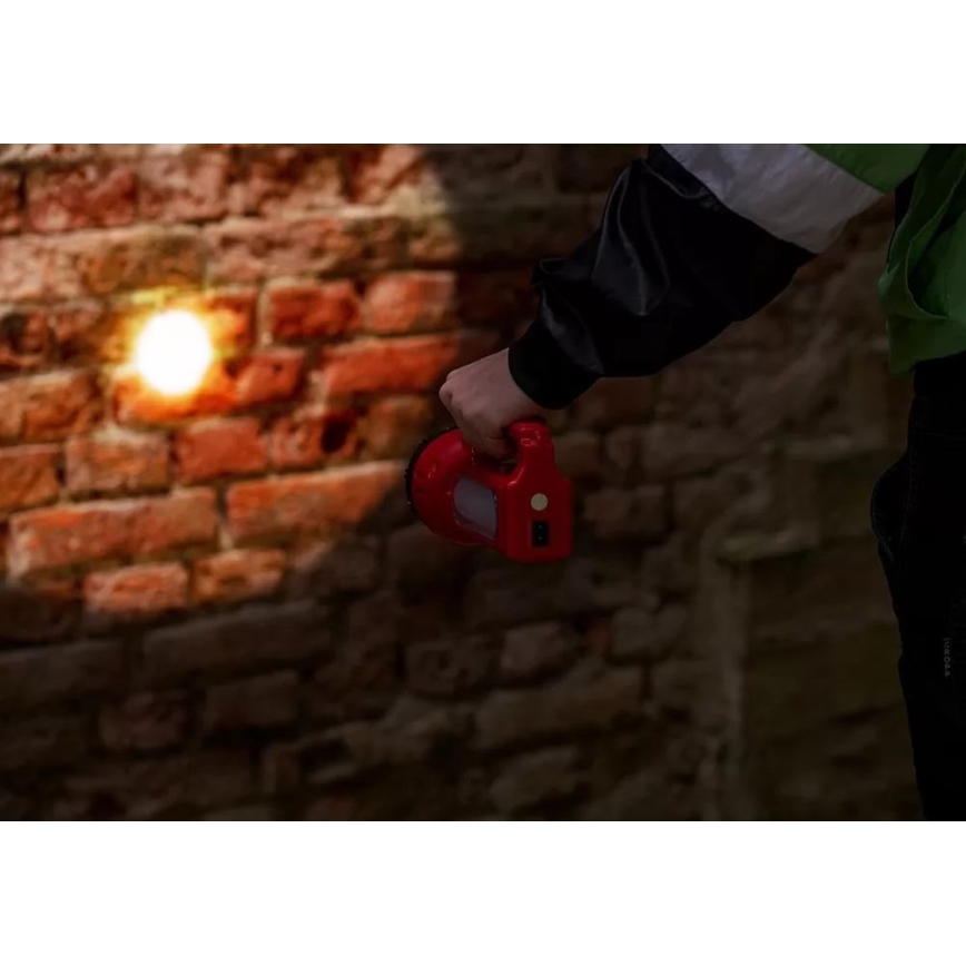 LED Oplaadbare zonne-lantaarn LED/7W/230V 400 lm 3200 mAh