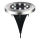 LED Oprit zonne-lamp SOLLY LED/1,2V 6500K diameter 11,5 cm 300 mAh IP44 mat chroom