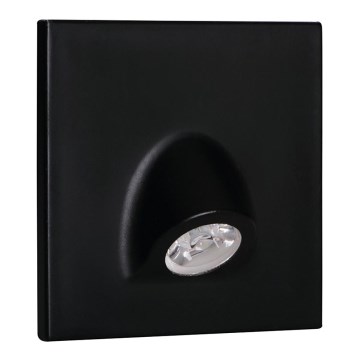 LED Oriëntatielamp MEFIS LED/0,7W/12V 3000 K zwart