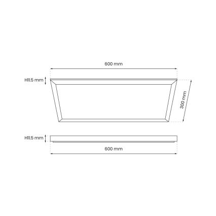 LED Paneel LED/24W/230V 4000K