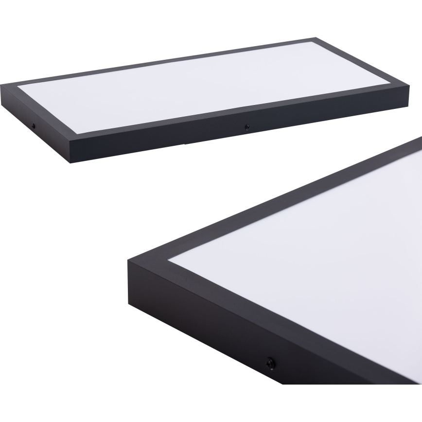 LED Paneel LED/36W/230V 4000K 30x60 cm zwart