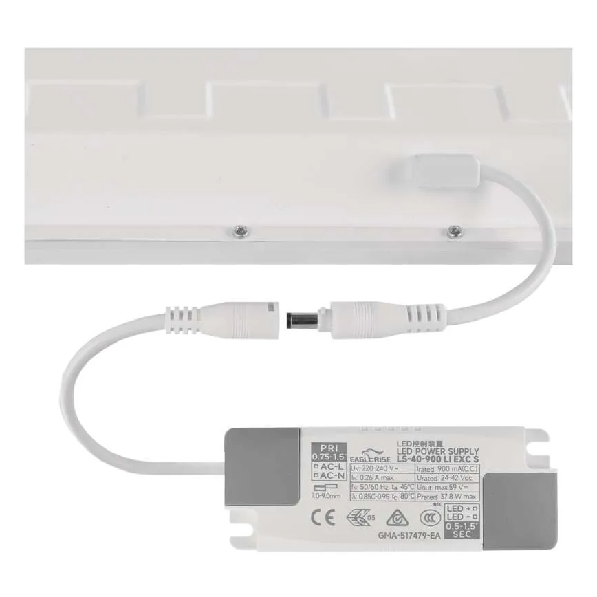 LED-paneel voor systeemplafond DIXXO LED/36W/230V 4000K 60x60 cm wit