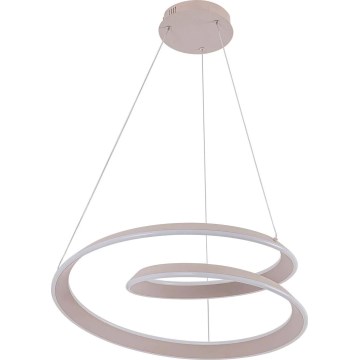 LED-pendellamp aan kabel CASHMERE LED/75W/230V Ø 60 cm beige