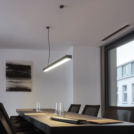 LED Plafond Bevestigd hanglamp CYNIDECO LED/30W/230V 4000K zwart