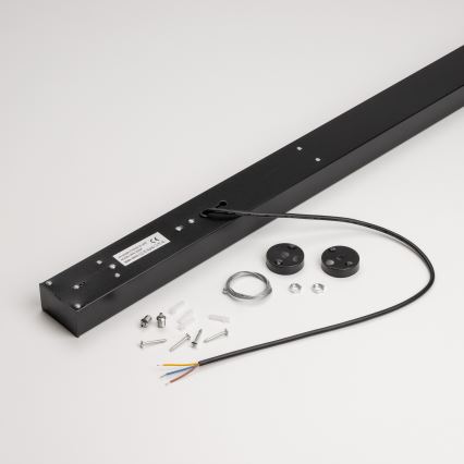 LED Plafond Bevestigd hanglamp CYNIDECO LED/30W/230V 4000K zwart