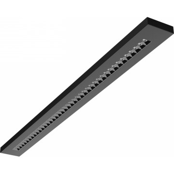 LED Plafond/hanglamp PLANK LED/20/30/40W/230V 2700/4000/6000K CRI 90 zwart