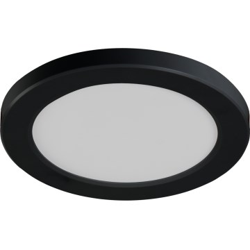LED plafond/inbouwarmatuur 2-in-1 ERGA LED/17W/230V 3000/4000/6500K zwart