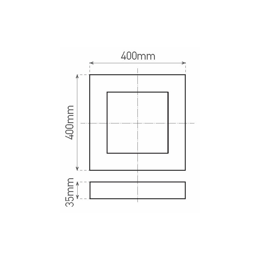 LED Plafond Lamp FENIX LED/32W/230V 3800K