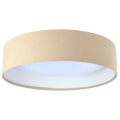 LED Plafond Lamp GALAXY 1xLED/24W/230V beige/wit