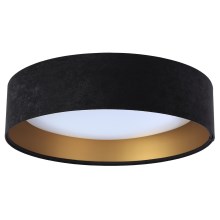 LED Plafond Lamp GALAXY 1xLED/24W/230V zwart/goud