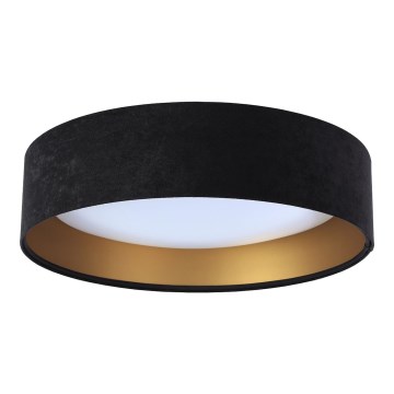 LED Plafond Lamp GALAXY 1xLED/24W/230V zwart/goud