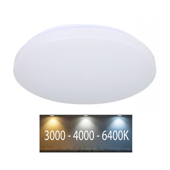 LED Plafond Lamp LED/24W/230V 35cm 3000K/4000K/6400K gebroken wit