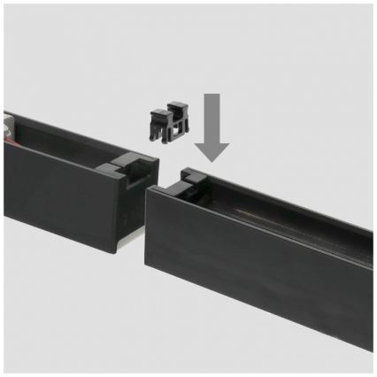 LED-plafondlamp (opbouw/pendel) KOLINE LED/40W/230V 3000/4000/6500K 120 cm zwart
