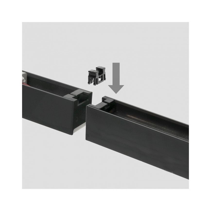 LED-plafondlamp (opbouw/pendel) KOLINE LED/40W/230V 3000/4000/6500K 120 cm zwart