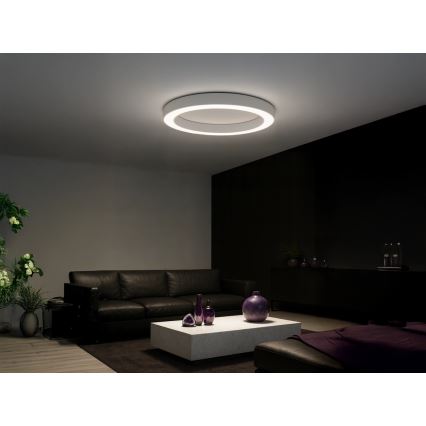 LED-plafondlamp 115 W, 230 V, 3000/4000/6500 K, Ø 120 cm, wit