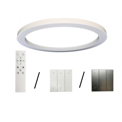 LED-plafondlamp 115 W, 230 V, 3000/4000/6500 K, Ø 120 cm, wit