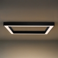 LED-plafondlamp 150W/230V 3000/4000/6500K 120x120 cm zwart