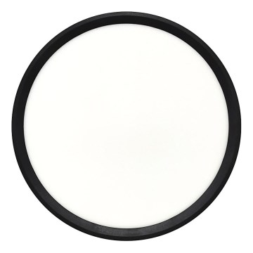 LED-plafondlamp 24W/230V 3000/4000/6500K Ø 30 cm zwart