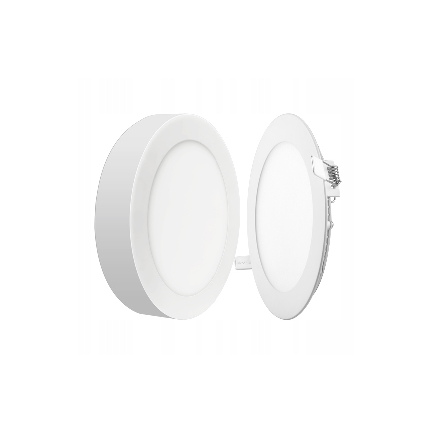 LED plafondlamp 2in1 LED/18W/230V 4500K diameter 22,6 cm wit