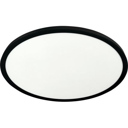 LED plafondlamp 32W/230V, 3000/4000/6500K, Ø 40 cm, zwart