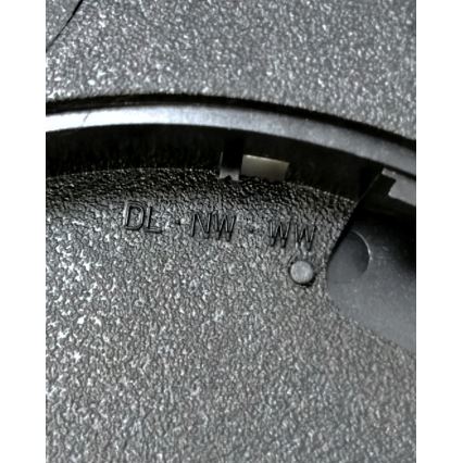 LED plafondlamp 32W/230V, 3000/4000/6500K, Ø 40 cm, zwart