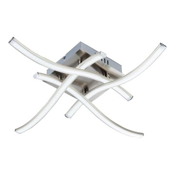 LED-plafondlamp 4xLED/2,6W/230V 3000K mat chroom