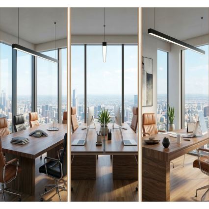 LED plafondlamp ALLDAY BASIC LED/40W/230V 2700/4000/6000K zwart