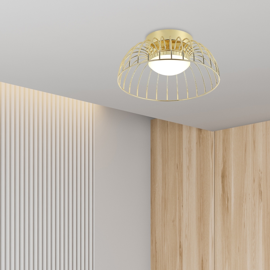 LED plafondlamp BETSY LED/12W/230V Ø 25 cm goudkleurig