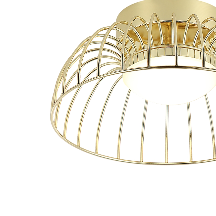 LED plafondlamp BETSY LED/12W/230V Ø 25 cm goudkleurig