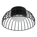 LED plafondlamp BETSY LED/12W/230V Ø 25 cm zwart
