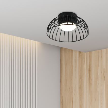 LED plafondlamp BETSY LED/12W/230V Ø 25 cm zwart