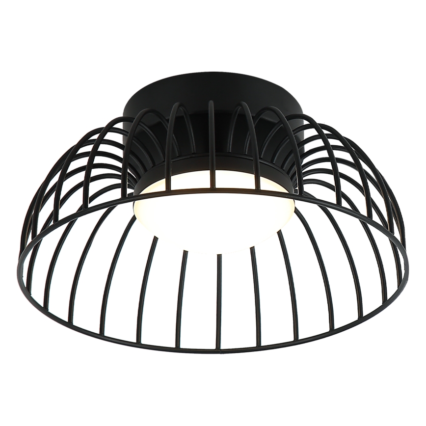 LED plafondlamp BETSY LED/12W/230V Ø 25 cm zwart