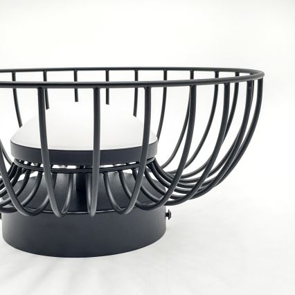 LED plafondlamp BETSY LED/12W/230V Ø 25 cm zwart