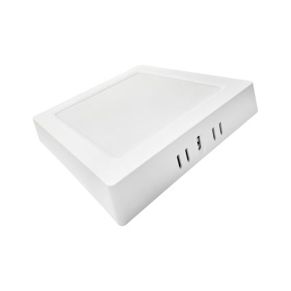 LED Plafondlamp BLOCK LED/12W/230V 4000K 16,7x16,7 cm wit