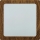 LED Plafondlamp BLOCK LED/12W/230V 4200K 16,3x16,3 cm bruin