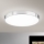 LED Plafondlamp BULLY LED/28W/230V diameter 28 cm glanzend chroom