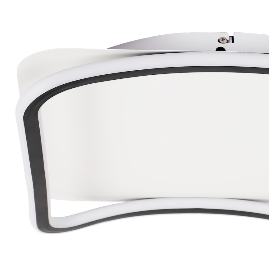 LED plafondlamp CALI LED/30W/230V 40x40 cm zwart