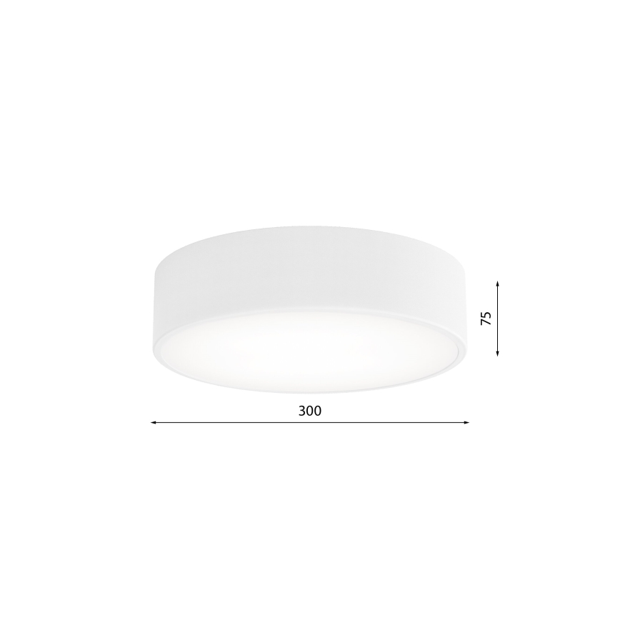 LED Plafondlamp CLEO LED/24W/230V 3000K diameter 30 cm wit