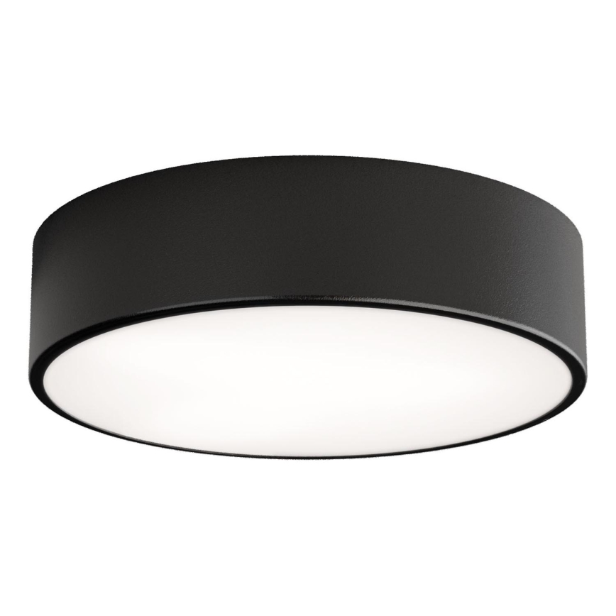 LED Plafondlamp CLEO LED/24W/230V 3000K diameter 30 cm zwart