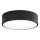 LED Plafondlamp CLEO LED/24W/230V 3000K diameter 30 cm zwart