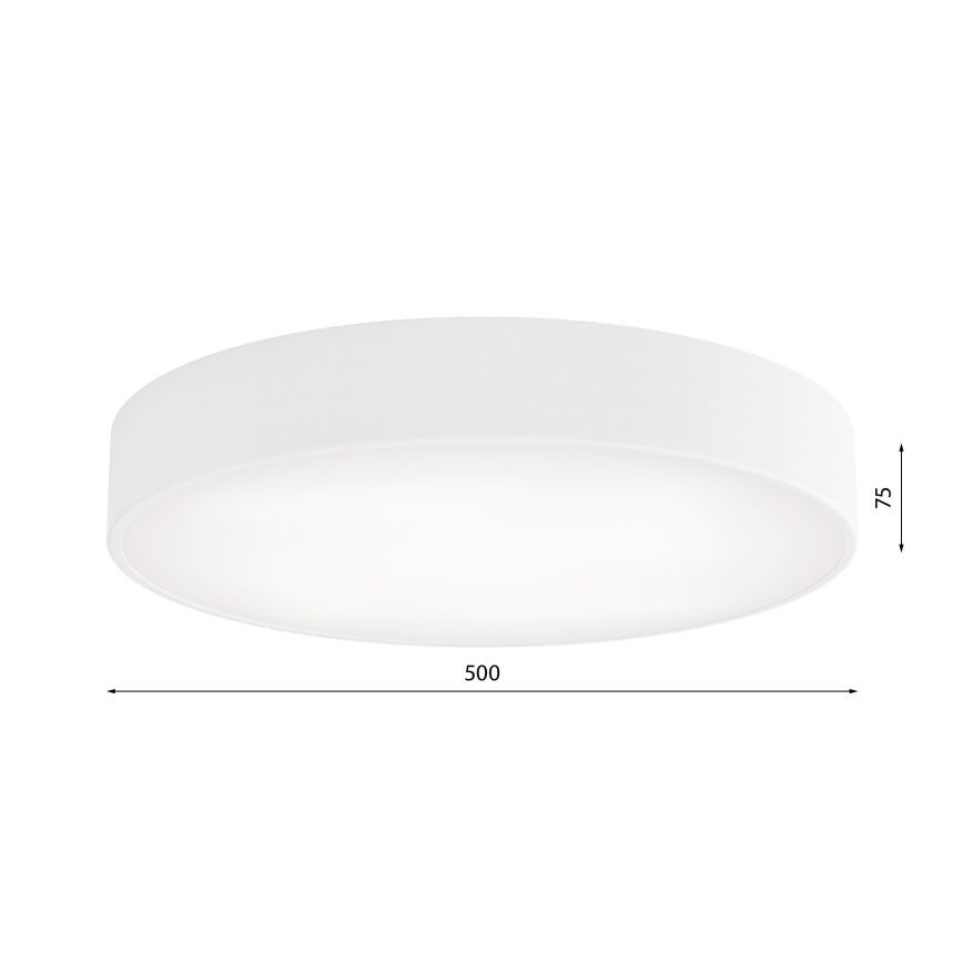 LED Plafondlamp CLEO LED/69W/230V 3000K diameter 50 cm wit