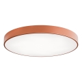 LED Plafondlamp CLEO LED/96W/230V 3000K diameter 80 cm koper