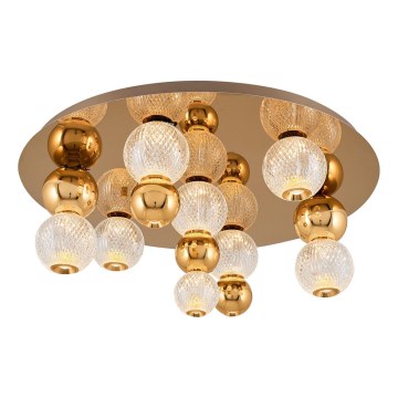 LED-plafondlamp CREMONA LED/37W/230V 3000K goudkleurig