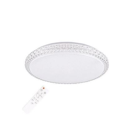 LED Plafondlamp dimbaar CRUZ met afstandsbediening 1xLED/40W/230V 2000lm