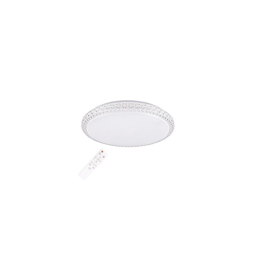 LED Plafondlamp dimbaar CRUZ met afstandsbediening 1xLED/40W/230V 2000lm